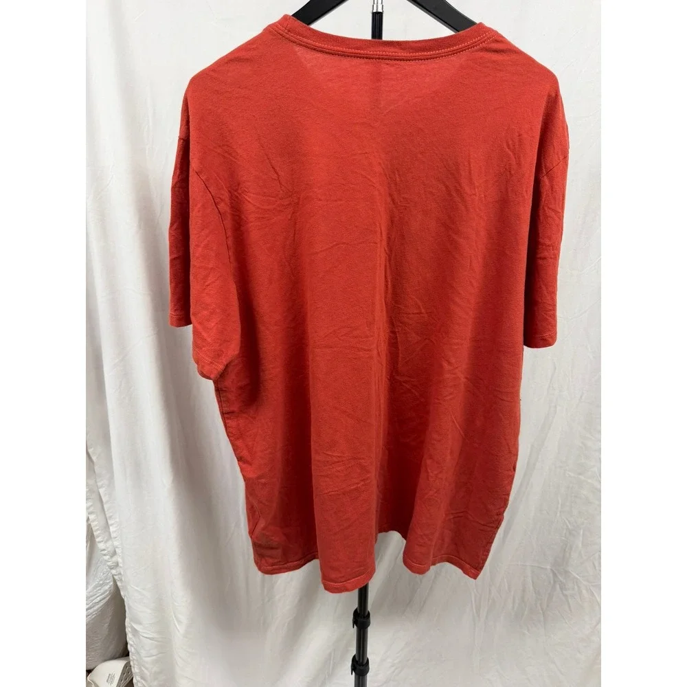 The North Face Mens XXL Short Sleeve Novelty Graphic Tee in Tandori Spice Red